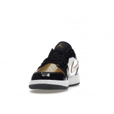 Подростковые Jordan 1 Low SE Gold Toe (GS)