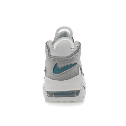 Кроссы Nike Air More Uptempo Metallic Teal (W) - женская сетка размеров