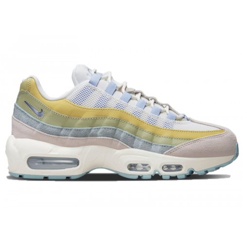 Кроссы Nike Air Max 95 Easter Pastel (W) - женская сетка размеров