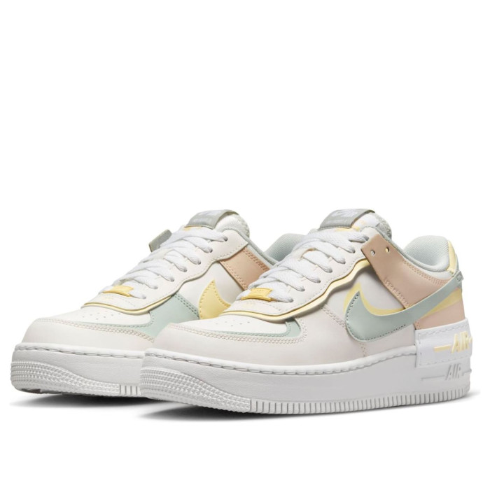 Nike Air Force 1 Low Shadow Sail Light Silver Citron Tint (W) - женская сетка размеров Nike Air Force 1 Low Shadow Sail Light Silver Citron Tint (W) - женская сетка размеров