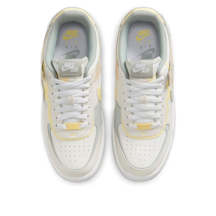 Nike Air Force 1 Low Shadow Sail Light Silver Citron Tint (W) - женская сетка размеров Nike Air Force 1 Low Shadow Sail Light Silver Citron Tint (W) - женская сетка размеров