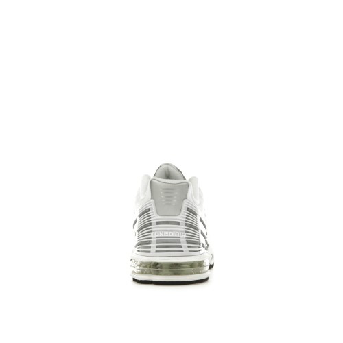 Кроссы Nike Air Max Plus 3 White Metallic Silver Laser Blue (GS) - подростковая сетка размеров