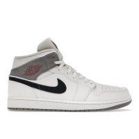Кроссовки Jordan 1 Mid Paris White