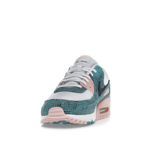 Кроссы Nike Air Max 90 Washed Teal Snakeskin - мужская сетка размеров