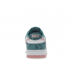 Кроссовки Nike Dunk Low Snakeskin Washed Teal Bleached Coral
