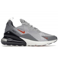 Nike Air Max 270 Grey Fog Team Orange Sail