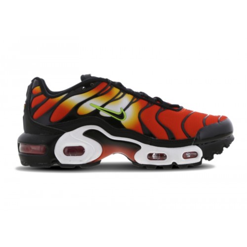 Кроссы Nike Air Max Plus Sunset Orange Yellow (2021) (GS) - подростковая сетка размеров