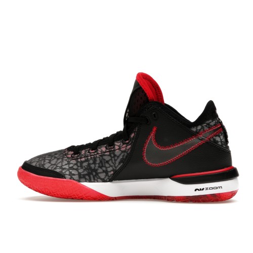 Кроссы Nike Zoom LeBron NXXT Gen FaZe Clan Bred - мужская сетка размеров