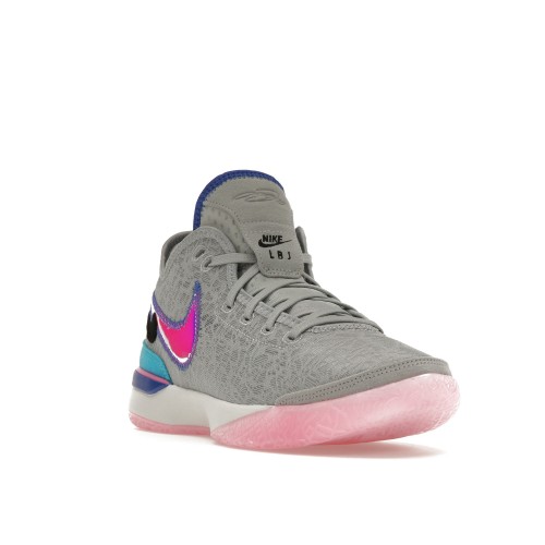 Кроссы Nike Zoom LeBron NXXT Gen Wolf Grey - мужская сетка размеров