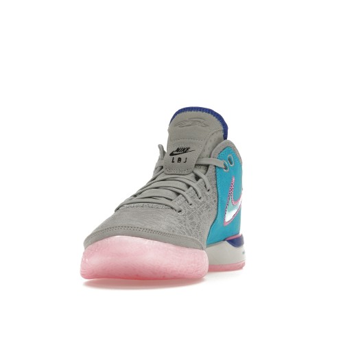 Кроссы Nike Zoom LeBron NXXT Gen Wolf Grey - мужская сетка размеров