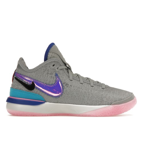 Кроссы Nike Zoom LeBron NXXT Gen Wolf Grey - мужская сетка размеров