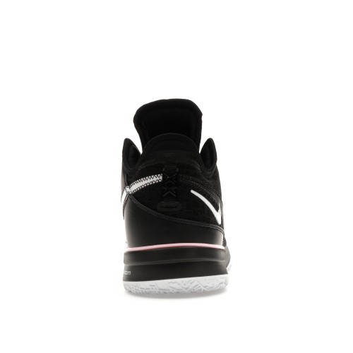 Кроссы Nike Zoom LeBron NXXT Gen Black White Medium Soft Pink - мужская сетка размеров