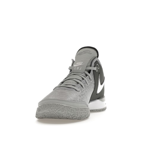 Кроссы Nike Zoom LeBron NXXT Gen Wolf Grey Metallic Gold - мужская сетка размеров