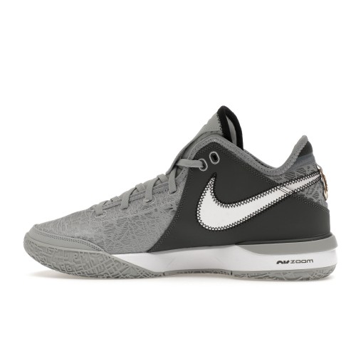 Кроссы Nike Zoom LeBron NXXT Gen Wolf Grey Metallic Gold - мужская сетка размеров