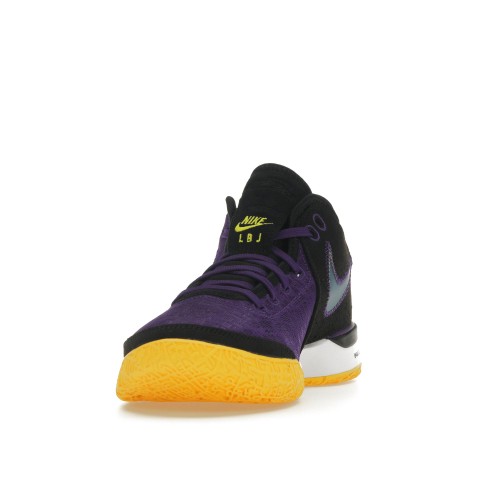 Кроссы Nike Zoom LeBron NXXT Gen Lakers - мужская сетка размеров