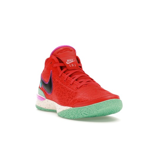 Кроссы Nike Zoom LeBron NXXT Gen Track Red - мужская сетка размеров