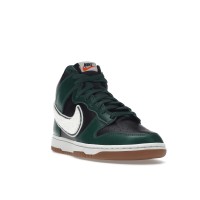 Кроссовки Nike Dunk High Chenille Swoosh Black Green