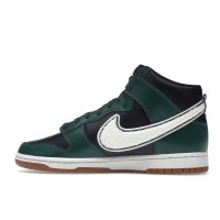 Кроссовки Nike Dunk High Chenille Swoosh Black Green