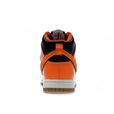 Кроссовки Nike Dunk High Retro Chenille Swoosh Safety Orange