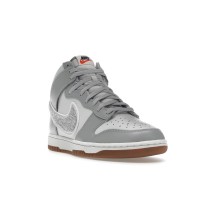 Кроссовки Nike Dunk High University Chenille Swoosh Light Smoke Grey
