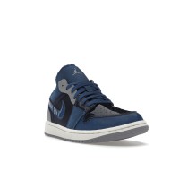 Jordan 1 Low SE Craft Obsidian French Blue Ashen Slate White