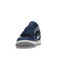 Jordan 1 Low SE Craft Obsidian French Blue Ashen Slate White