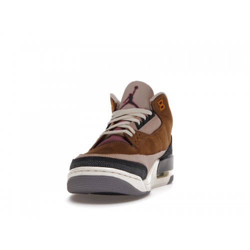 Кроссы Jordan 3 Retro Winterized Archaeo Brown - мужская сетка размеров