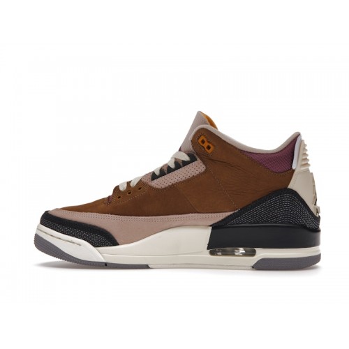 Кроссы Jordan 3 Retro Winterized Archaeo Brown - мужская сетка размеров