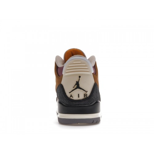 Кроссы Jordan 3 Retro Winterized Archaeo Brown - мужская сетка размеров