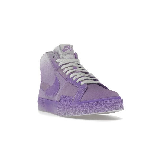 Кроссы Nike SB Blazer Mid PRM Lilac - мужская сетка размеров