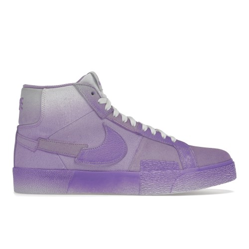 Кроссы Nike SB Blazer Mid PRM Lilac - мужская сетка размеров