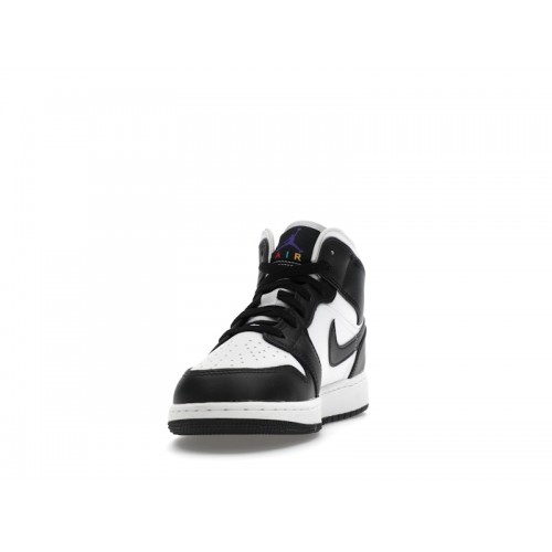 Air Jordan 1 Mid GS Hologram - подростковая сетка размеров