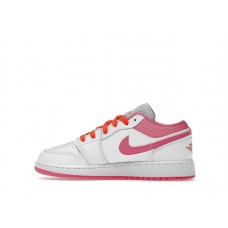 Подростковые Jordan 1 Low Pinksicle Orange (GS)