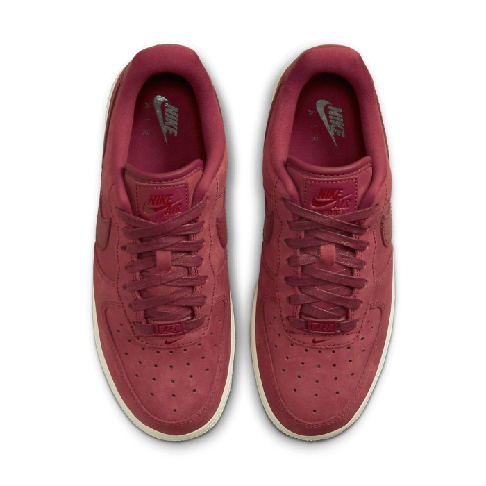 Nike Air Force 1 Low 07 PRM Team Red Sail (W) - женская сетка размеров Nike Air Force 1 Low 07 PRM Team Red Sail (W) - женская сетка размеров