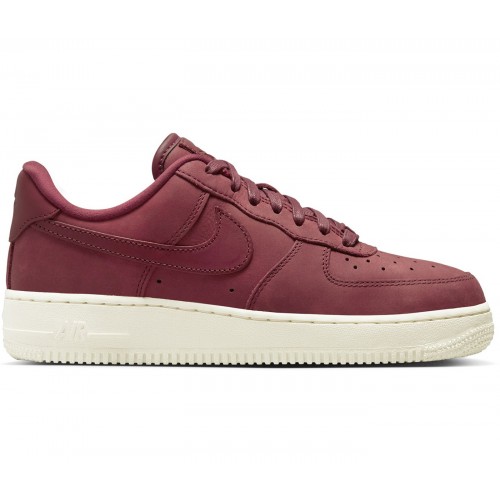 Кроссы Nike Air Force 1 Low 07 PRM Team Red Sail (W) - женская сетка размеров