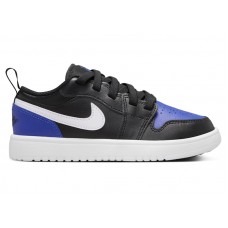 Детские Jordan 1 Low ALT Black Game Royal White (PS)
