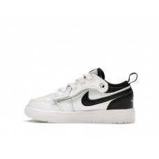Детские Jordan 1 Retro Low ALT White Black (PS)