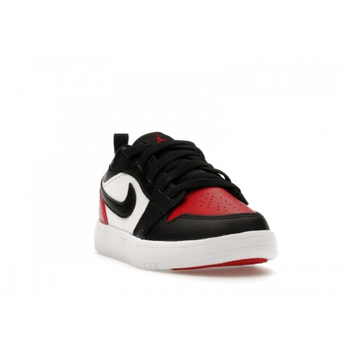 Кроссы Jordan 1 Retro Low ALT Bred Toe 2.0 (PS) - детская сетка размеров