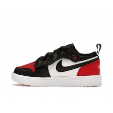 Детские Jordan 1 Retro Low ALT Bred Toe 20 (PS)