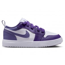 Детские Jordan 1 Low ALT Court Purple White Dusty Amethyst (PS)