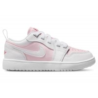 Детские Jordan 1 Low ALT Pink Foam Fire Red White (PS)
