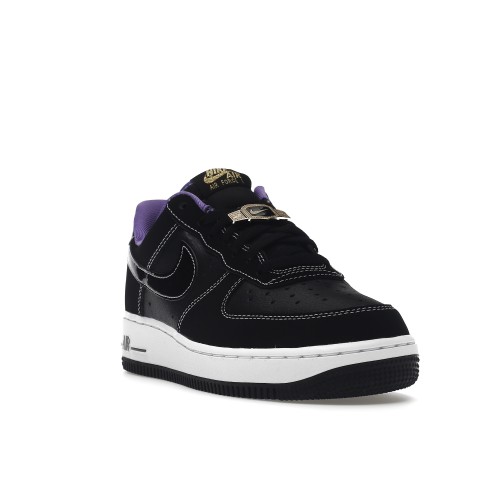 Кроссы Nike Air Force 1 Low 07 LV8 World Champ Black Purple - мужская сетка размеров