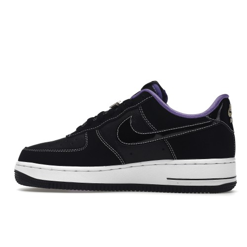 Кроссы Nike Air Force 1 Low 07 LV8 World Champ Black Purple - мужская сетка размеров