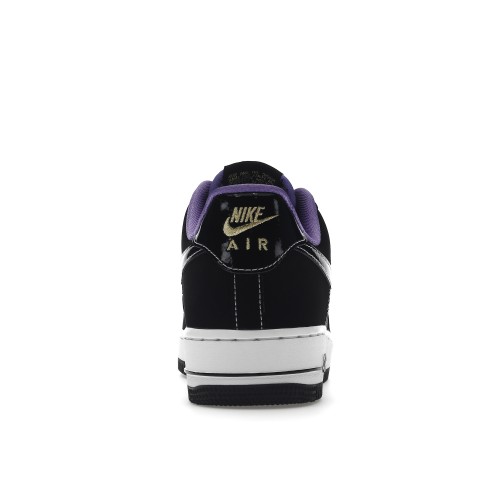 Кроссы Nike Air Force 1 Low 07 LV8 World Champ Black Purple - мужская сетка размеров