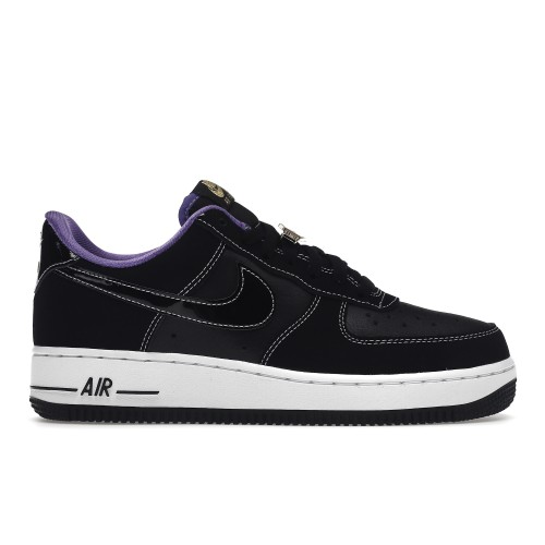 Кроссы Nike Air Force 1 Low 07 LV8 World Champ Black Purple - мужская сетка размеров