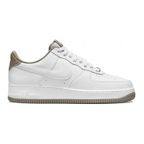 Кроссы Nike Air Force 1 Low White Khaki (2022) - мужская сетка размеров