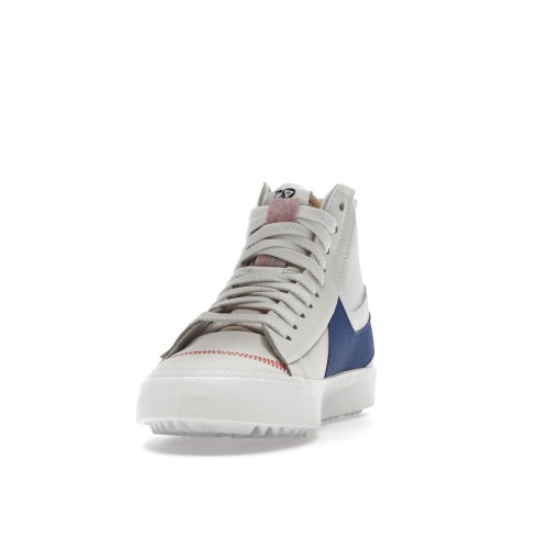 Кроссы Nike Blazer Mid 77 Jumbo Phantom Old Royal - мужская сетка размеров