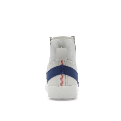 Кроссы Nike Blazer Mid 77 Jumbo Phantom Old Royal - мужская сетка размеров