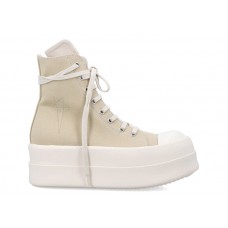 Женские Rick Owens Hollywood DRKSHDW Double Bumper High Parchment Pearl (W)