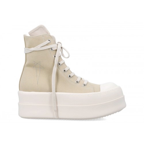 Rick Owens Hollywood DRKSHDW Double Bumper High Parchment Pearl (W) - женская сетка размеров
